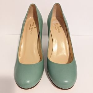Kate Spade Leslie Mint Green Pumps